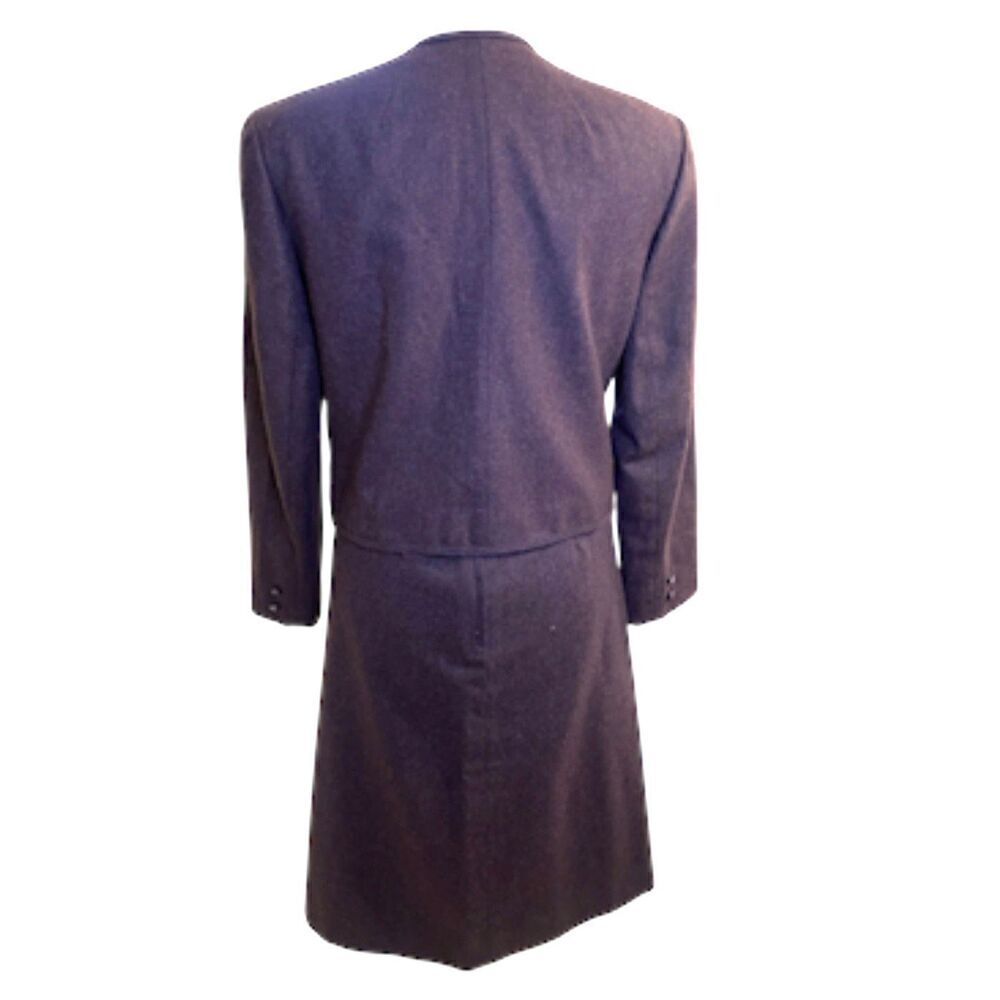Pendleton 100% Virgin Wool 2-Piece Suit Deep Plum Sz. 10 Y2K Vintage - Picture 5 of 11